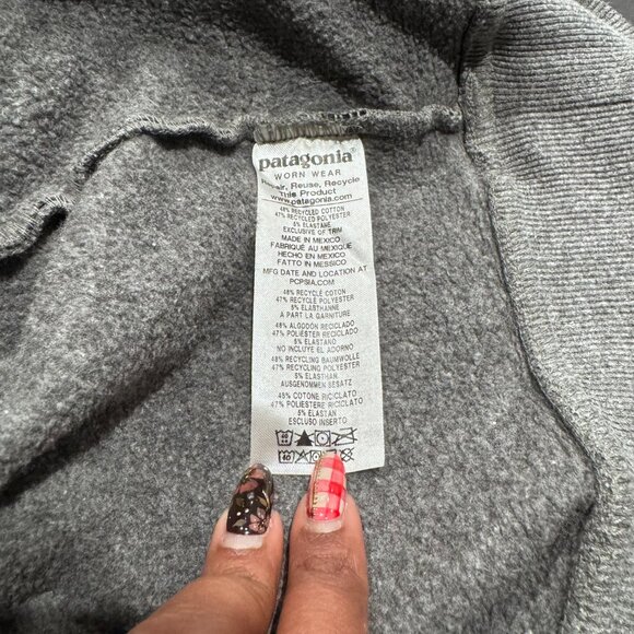 Patagonia Fitz Roy Horizons Uprisal Hoody Outdoors Comfy Regular Fit Grey (SZ M) - Picture 9 of 11